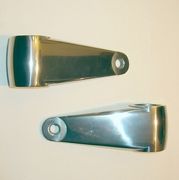 Supprot de pahre chrome diamètre 34mm / la paire